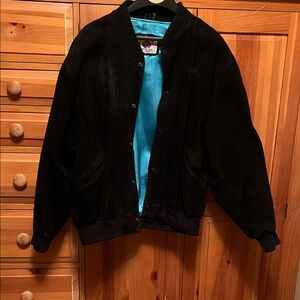 Black Suede Men's Jacket